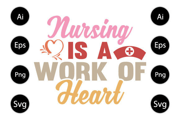 Nursing is a Work of Heart, Nurse Shirt